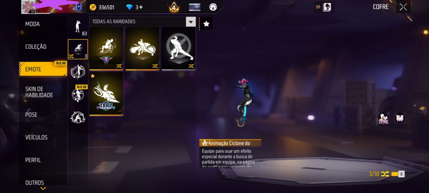 CONTA ID 8 DIG COM 4 TOP CRIMINAL ( UMPS PAPEL )