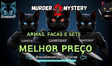 MURDER MYSTERY 2 - ARMAS - FACAS - SET - ONLINE 24H