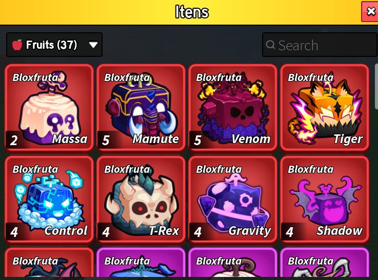 Conta de blox fruits Com Dragon, Yeti, Tiger, Portal e Buddha Perm e muitas pass
