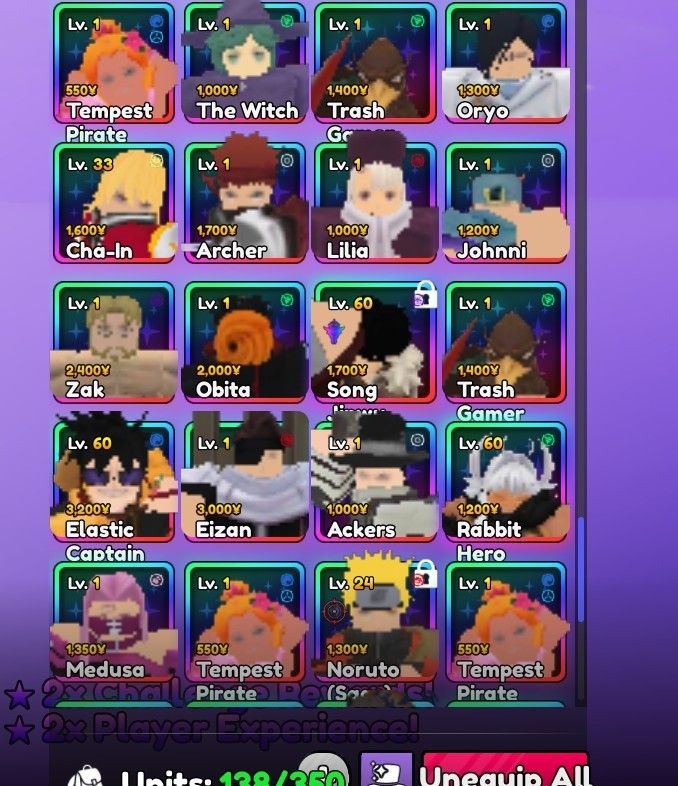 Conta do Roblox com 4-5 vanguards no anime Vanguard