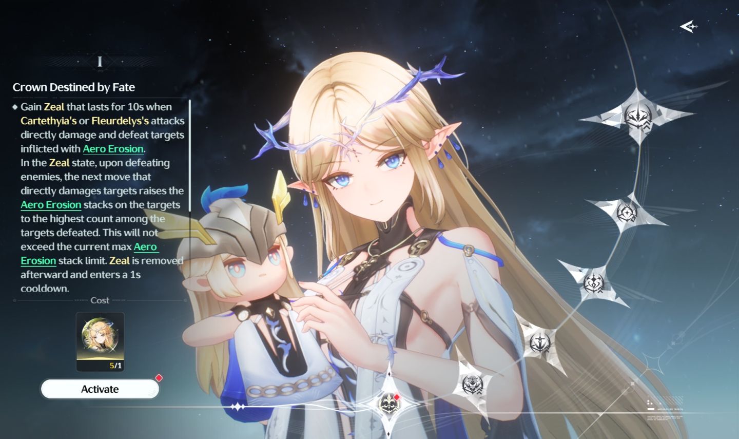 CARTETHYIA S5 + ARMA ASSINATURA - WUTHERING WAVES
