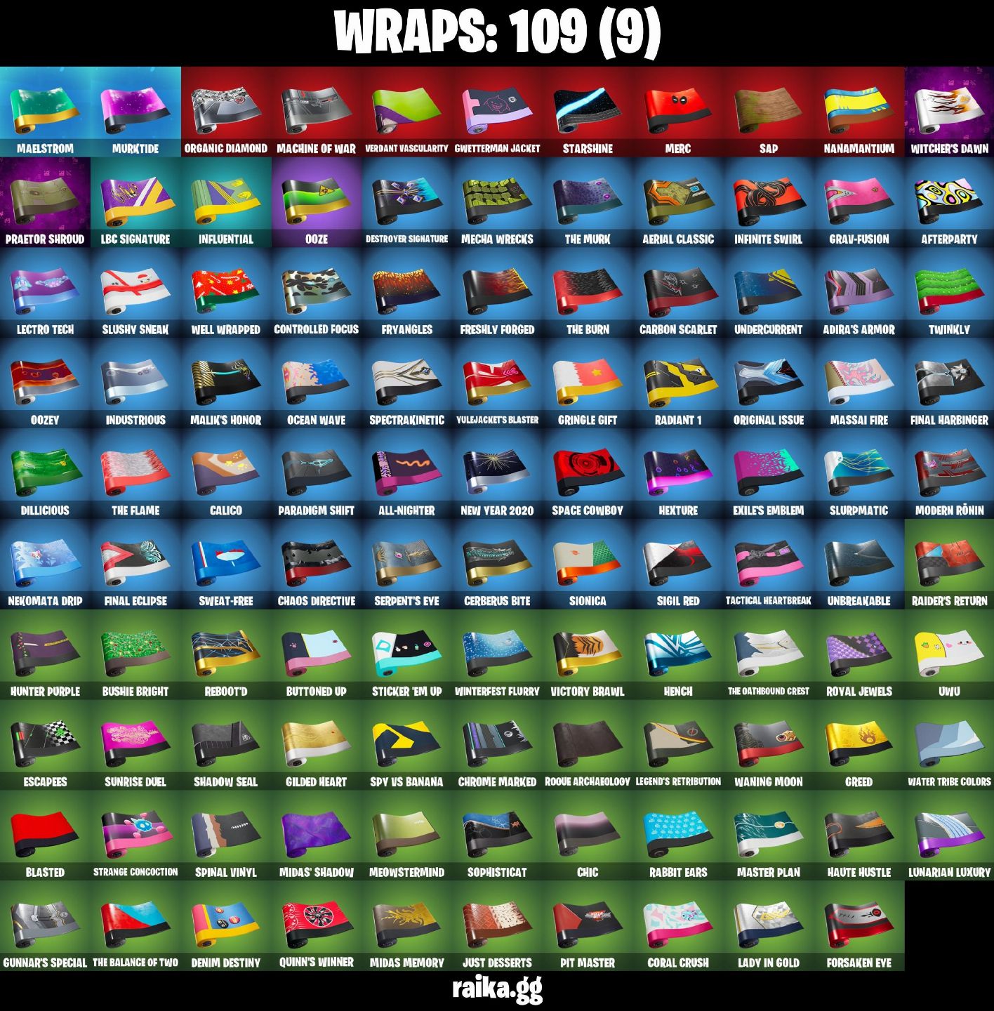 93 Skins | Gold Midas | Gold Brutus | Peter Griffin | Omegarok | 0 VB