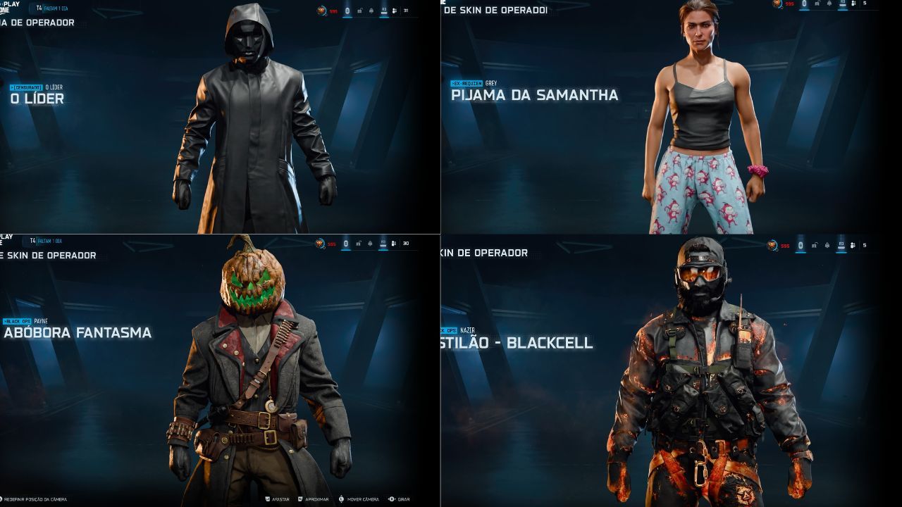 SKIN IRIDESCENTE (SEASON 4) + EDIÇÃO COFRE + BLACKCELL TEMPORADA 1 e MUITO +