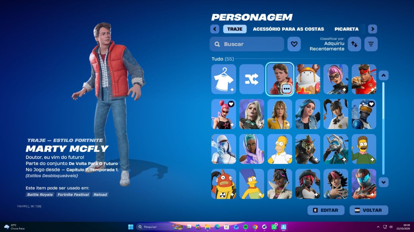 Conta de fortnite try hard
