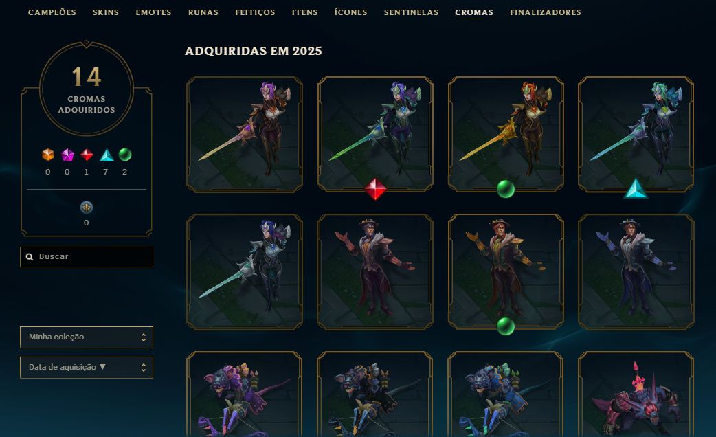 CONTA LOL DIAMANTE 4