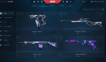 VALORANT BR | 8 SKINS | LVL 30 | RANKED READY | 7 AGENTES | CONTA 100%