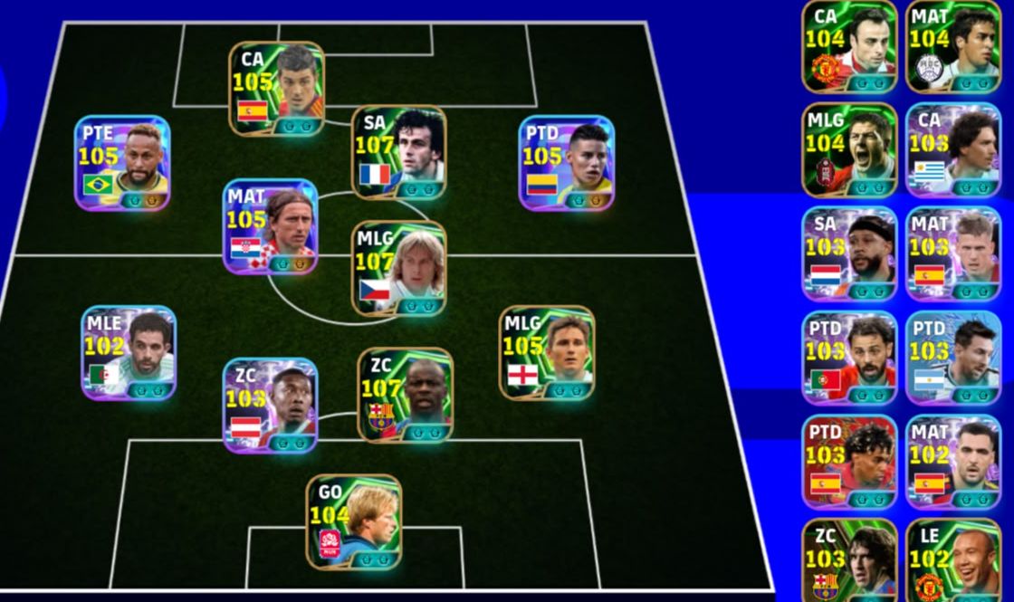 Conta EFootball 3237 upada e rara!!