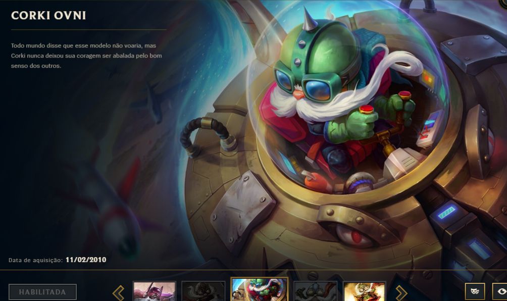 CONTA - CORKI OVNI + KAYLE JUÍZA + VITORIOSAS | 292 SKINS | TODOS OS CAMPEÕES