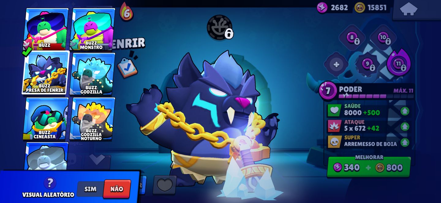 CONTA BRAWL STARS | 70 BRAWLERS | 14.549 TROFÉUS | 4 PRESTÍGIOS