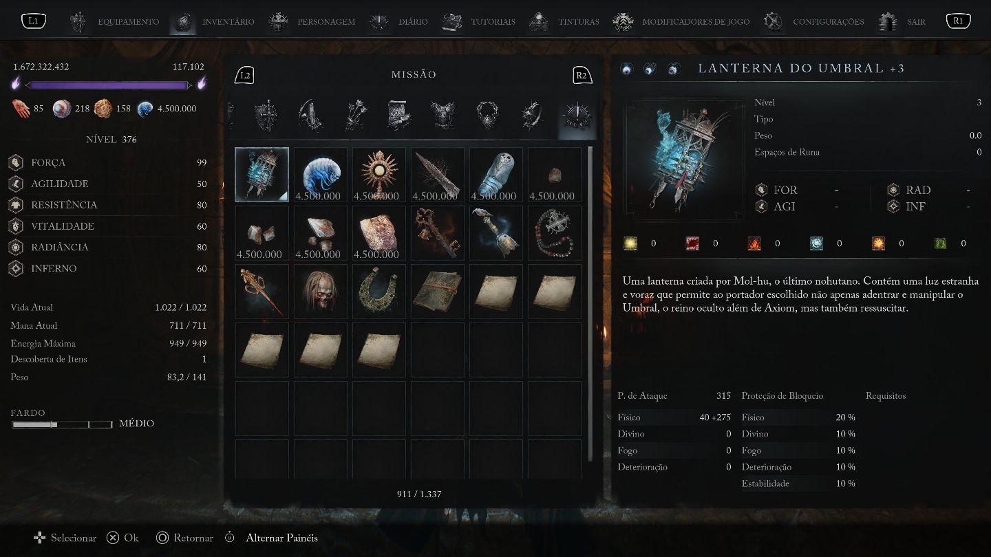 LORDS OF THE FALLEN - / Armaduras /Vigor (almas)/ Anéis e Pingentes + BRINDE