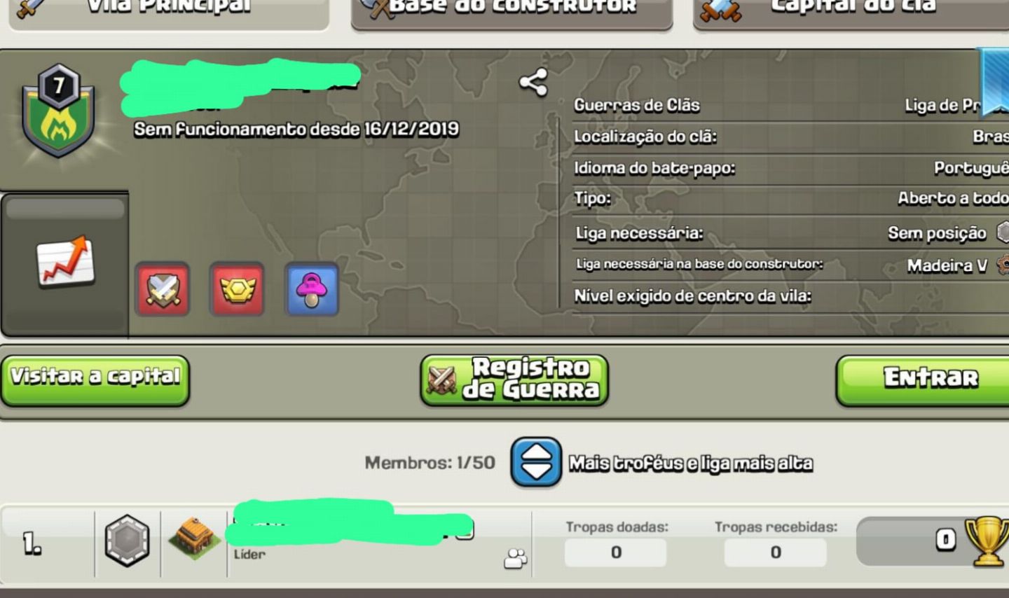 Clã nível 7 Clash of clans