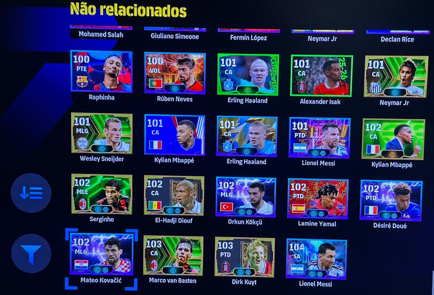 Conta BRABA efootball STEAM