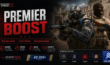 -CS2 BOOST PREMIER,COMP E BRAÇO DIREITO I SUBA DE RATING COM SEGURANÇA