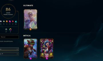 LEAGUE OF LEGENDS 80 SKINS NIVEL 282 UNRANKED