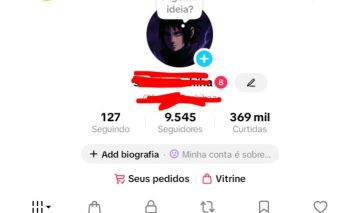 Conta Tik Tok monetizada com 10k