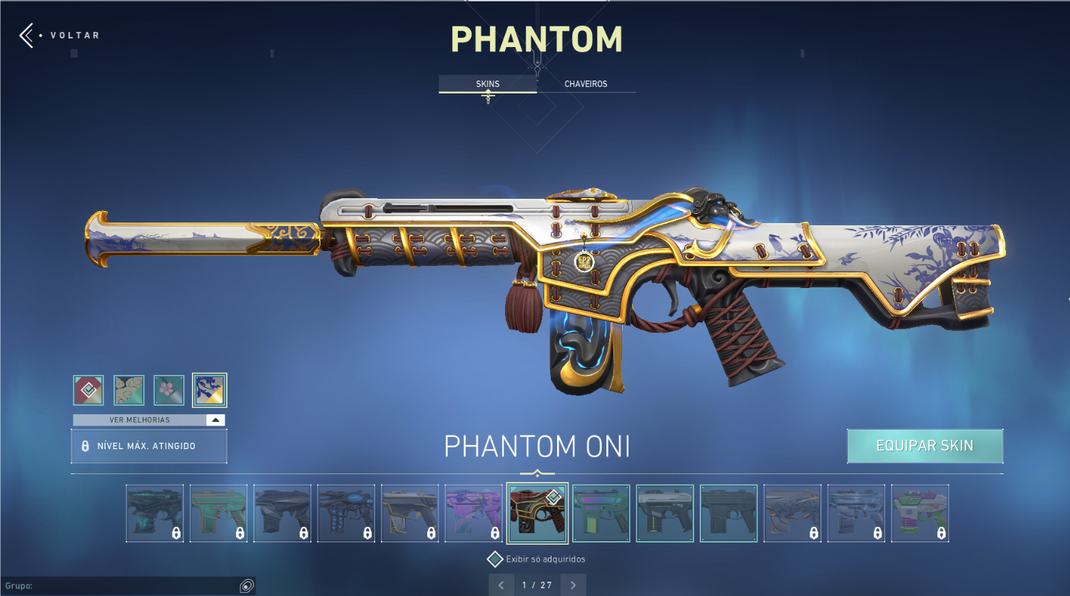 Conta Valorant com + R$ 600 em SKINS DESCONTASSO