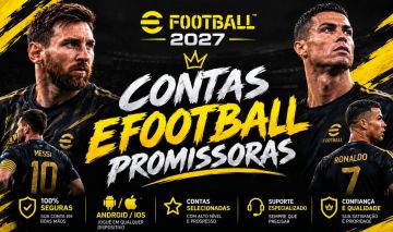 Contas eFootball 27 mobile promissoras para jogar