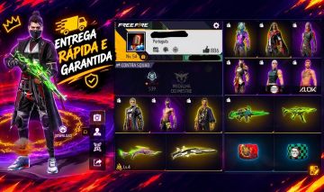 SKIN DO MANOMAX+ARMA EVOLUTIVA+ARMAS ATRIBUTADAS+PASSES DE ELITES+CONTA ANTIGA