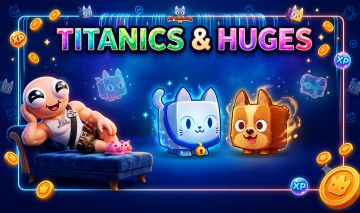 PROMOÇÃO RELÂMPAGO- TITANICS E HUGES PET SIMULATOR 99 (PS99)