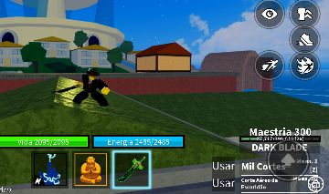 CONTA COM DARK BLADE E PASSES