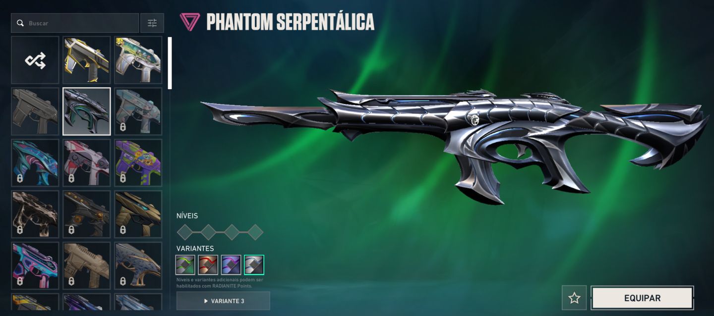 Conta c 4 skins de faca(kuronami 2) - vandal neo oeste-phantom serpentálica E+