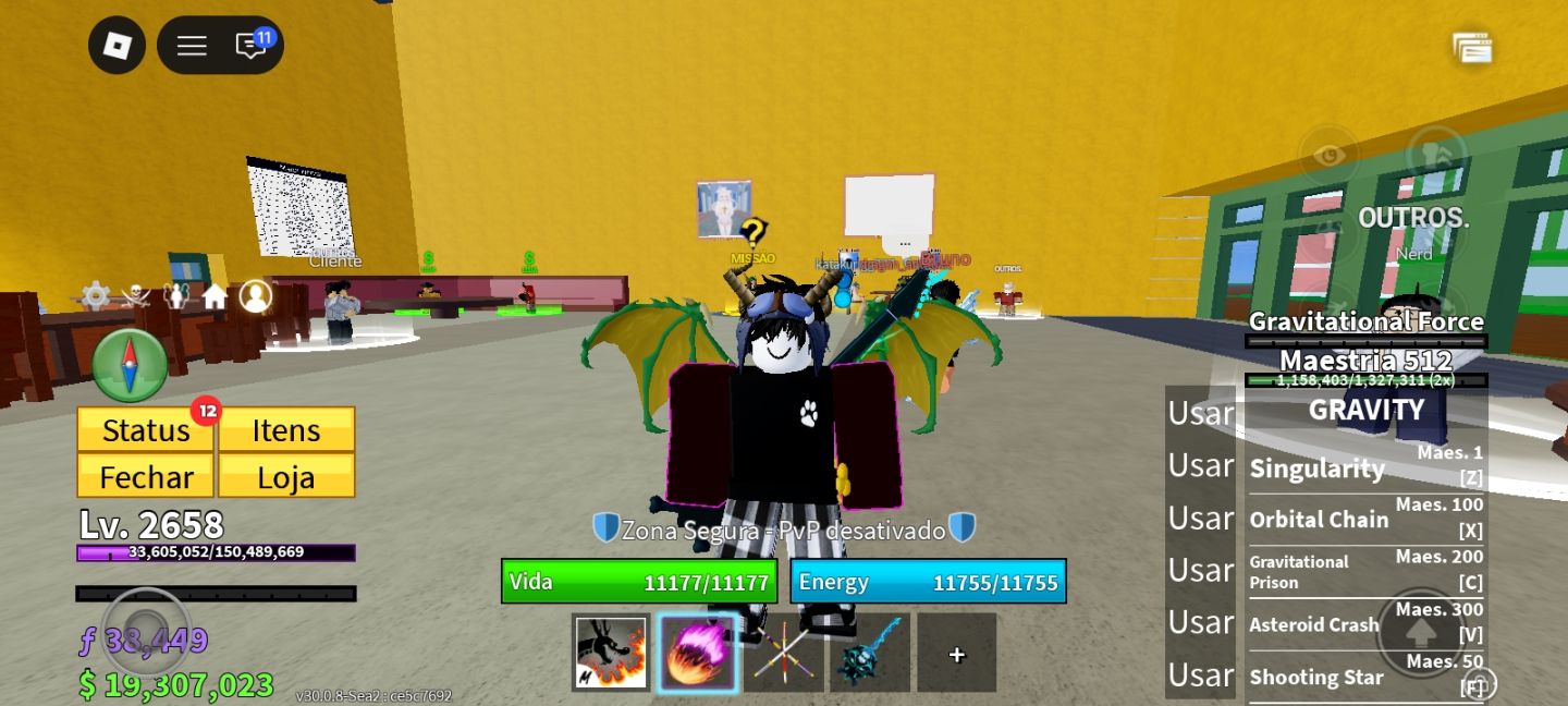 (PROMOÇÃO!!) CONTA BLOX FRUITS BEM COMPLETA... (Promoção)