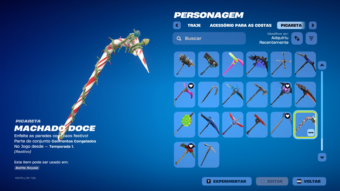 Conta OG Fortnite T4 Omega FULL