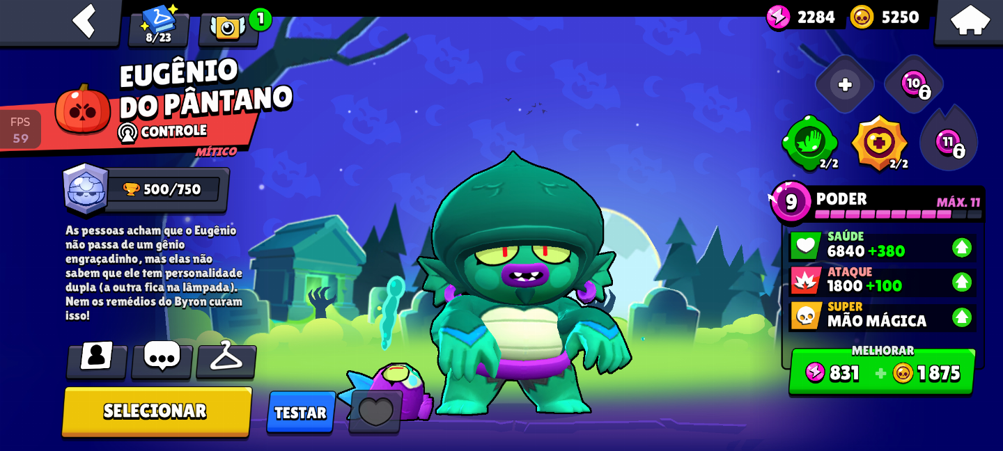 Conta boa com alguns brawler 11 e algumas skin rara