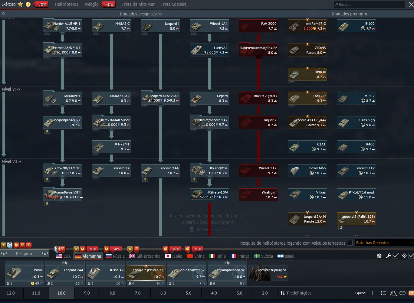 CONTA DE WAR THUNDER LEVEL 100