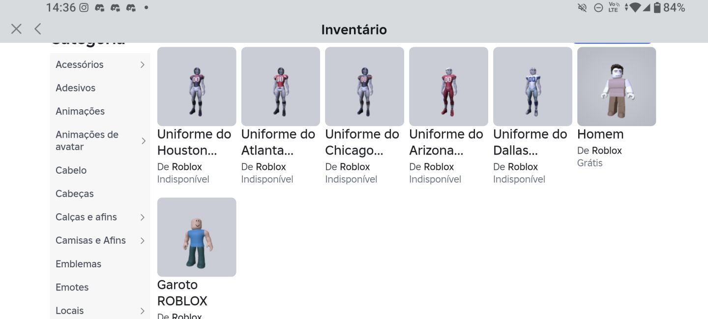 CONTA ROBLOX 2019 COM BASTANTE OFFSALE ( MUITO BARATO)