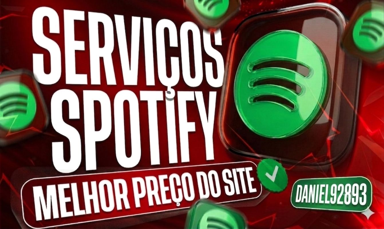 [MELHOR PREÇO] - SPOTIFY SERVIÇOS | Seguidores, Salvamentos, Plays e Muito Mais!
