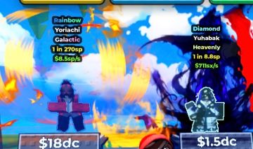 Conta Anime Dice com quase todas as gamepasses