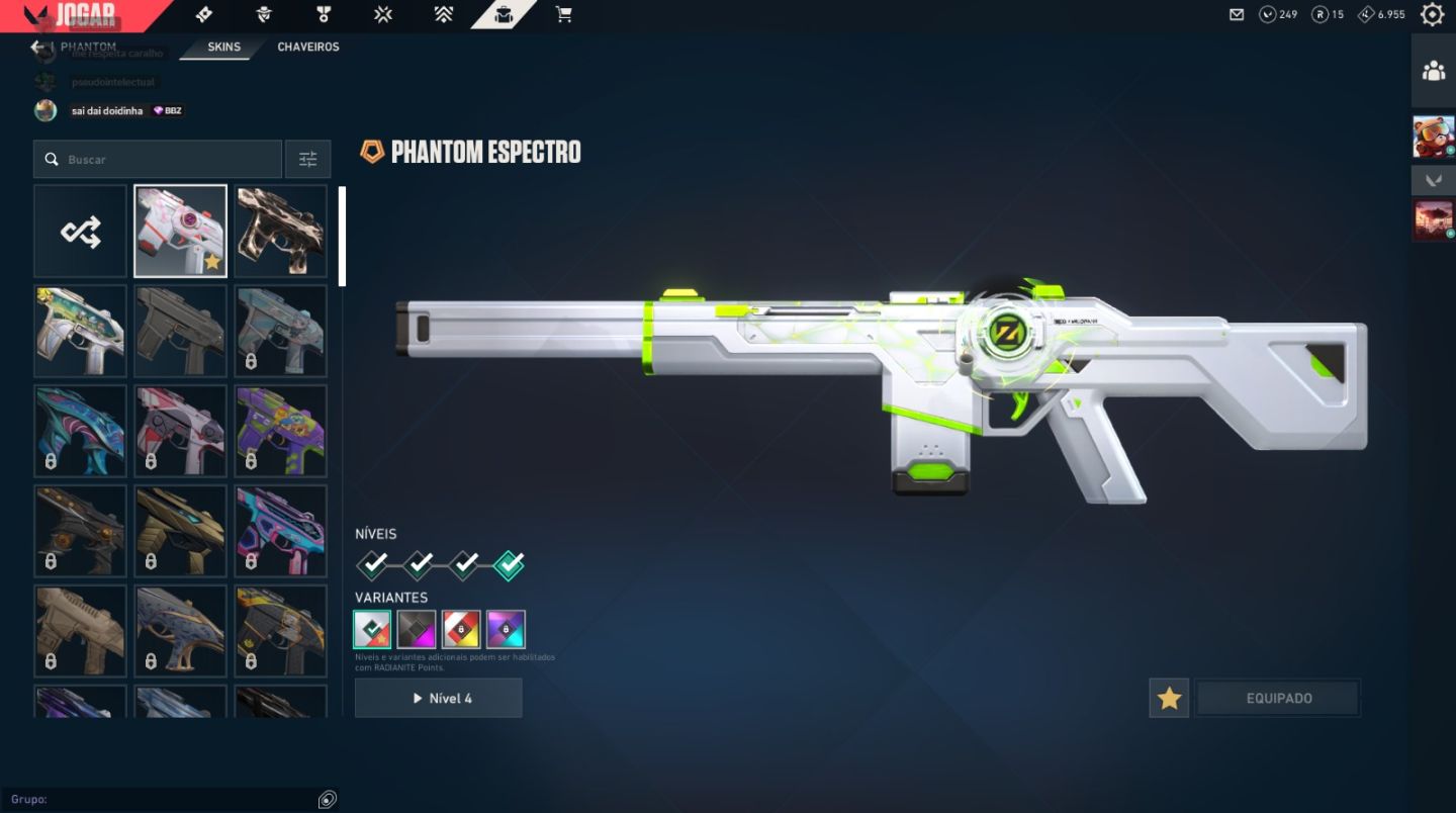 CONTA VALORANT | NÍVEL 70 | OURO 3 | SKINS EXCLUSIVAS!