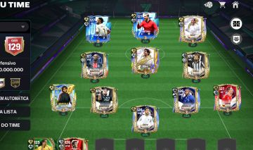 FC Mobile | Conta GER 130 | Elenco 183,4B | Vini Jr 127 + Cantona 127 + Bale 127