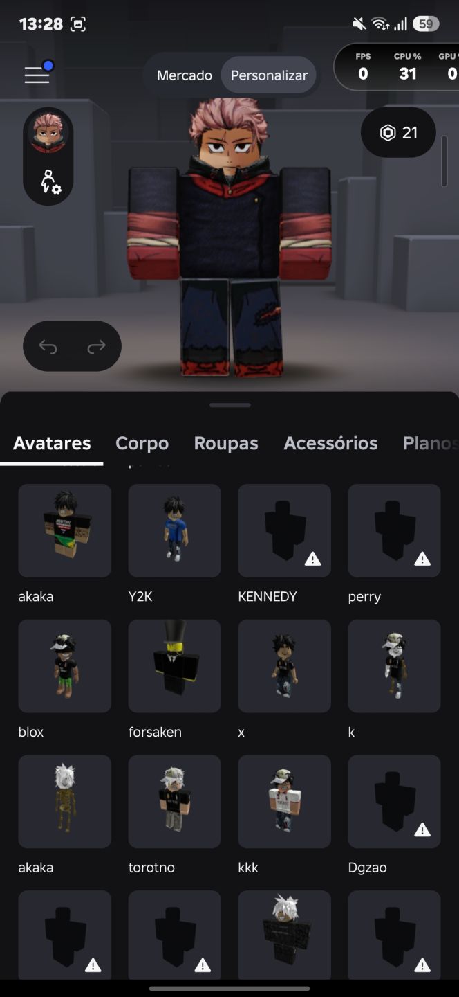 CONTA DE ROBLOX PRA SAIR LOGO ( LEIA DESCRIÇÃO! )