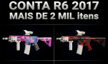 Conta ubisoft - Raibow six siege - R6 -2017 2k de itens/
