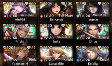 Conta Wizardry Variants Daphne-Lv60+Colab FFXI (Prishe/Iroha) + Blade & Bastard"
