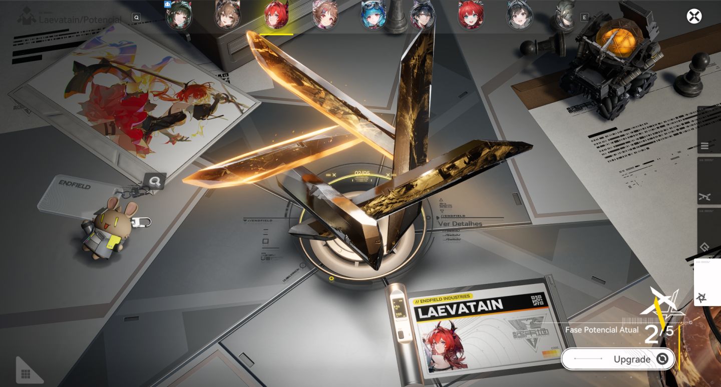 CONTA DO ENDFIELD COM LAEVATAIN C2