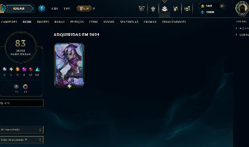 Conta de Valorant e League of Legends com Jinx Fragmentada
