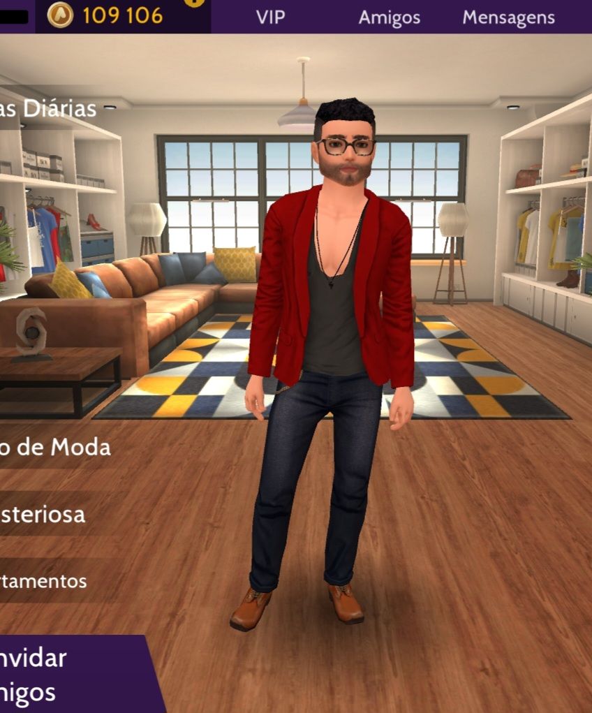 Conta de avakin life nivel alto com 1 milhão de avacoins e 299 mil diamantes