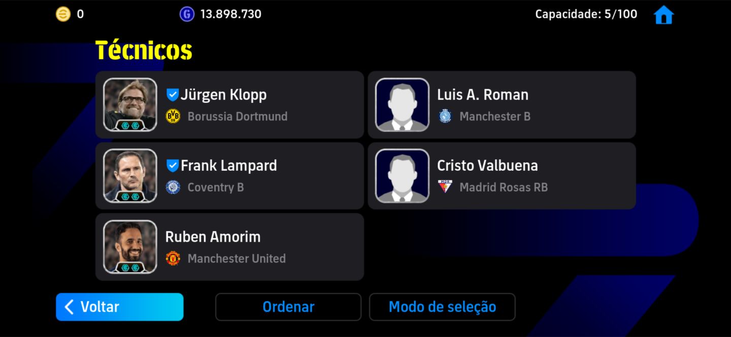 Conta efootball Harry Kane, Neymar
