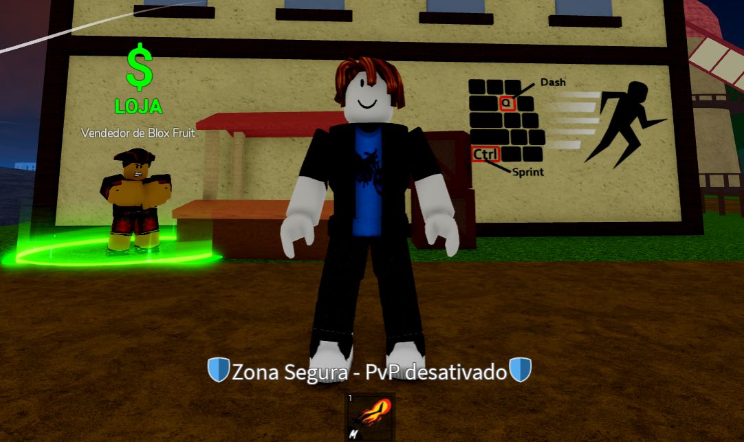 CONTA ROBLOX - BLOX FRUITS - LV 1 - COM ESTILO DE LUTA - AURA - FRUTAS -PROMOCAO