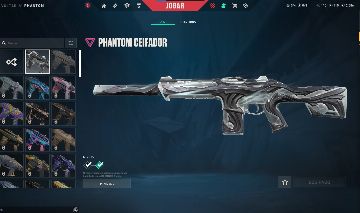 CONTA DE VALORANT LVL +24 COM PHANTOM CEIFADOR + 110 VPS
