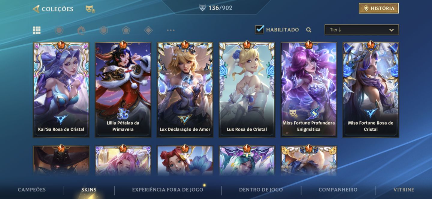 CONTA PERFEITA! - LUX ROSA DE CRISTAL SELEÇÃO DE PRESTÍGIO!! + SONA PRESTÍGIO!!!