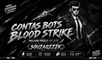 Conta bots blood strike com skins de faca e diversas skins ultras!