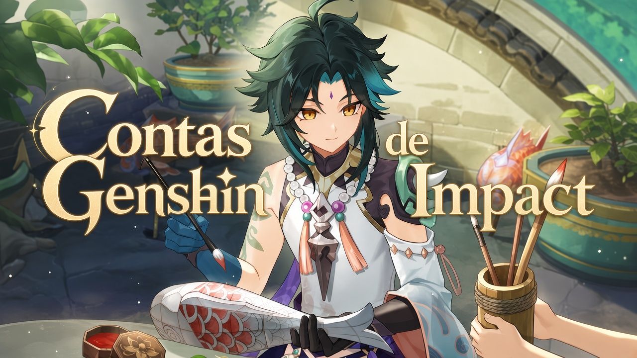 Contas de Genshin Impact - [40%OFF]