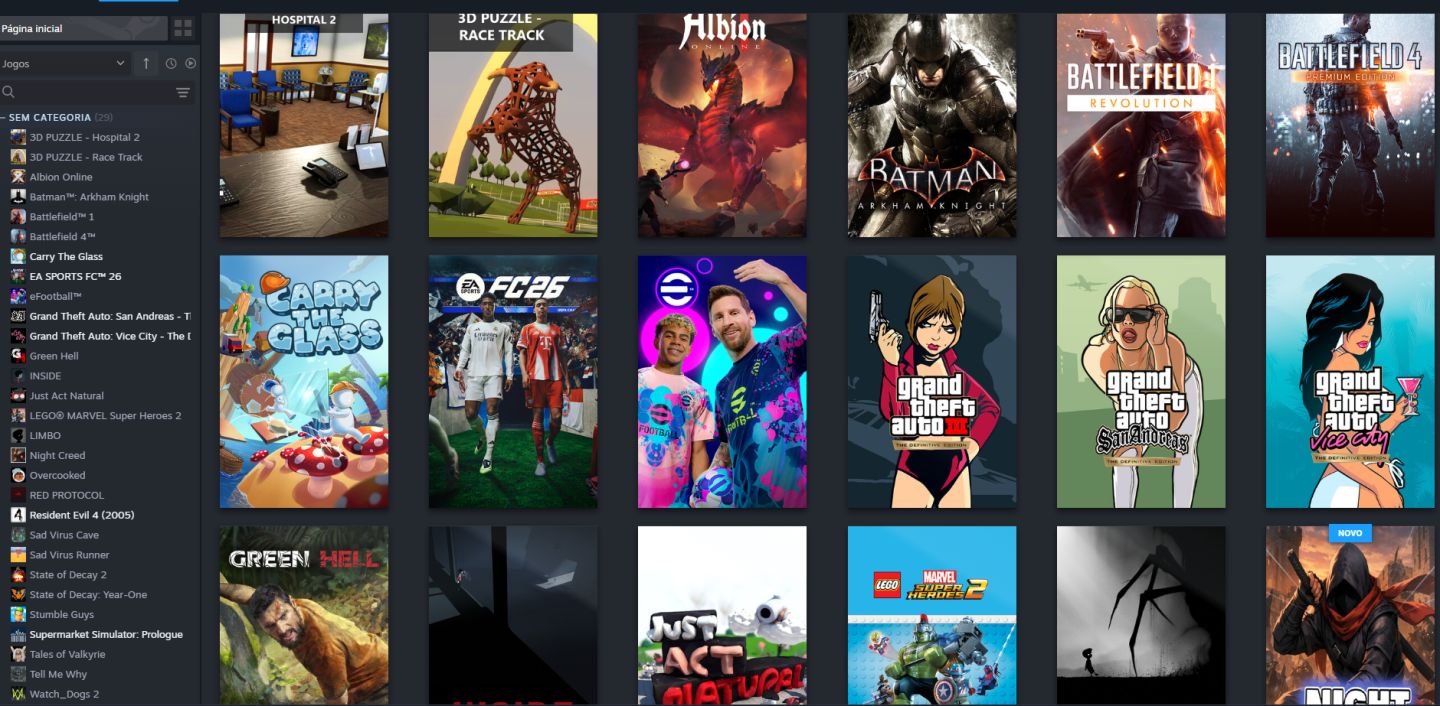 Conta Steam