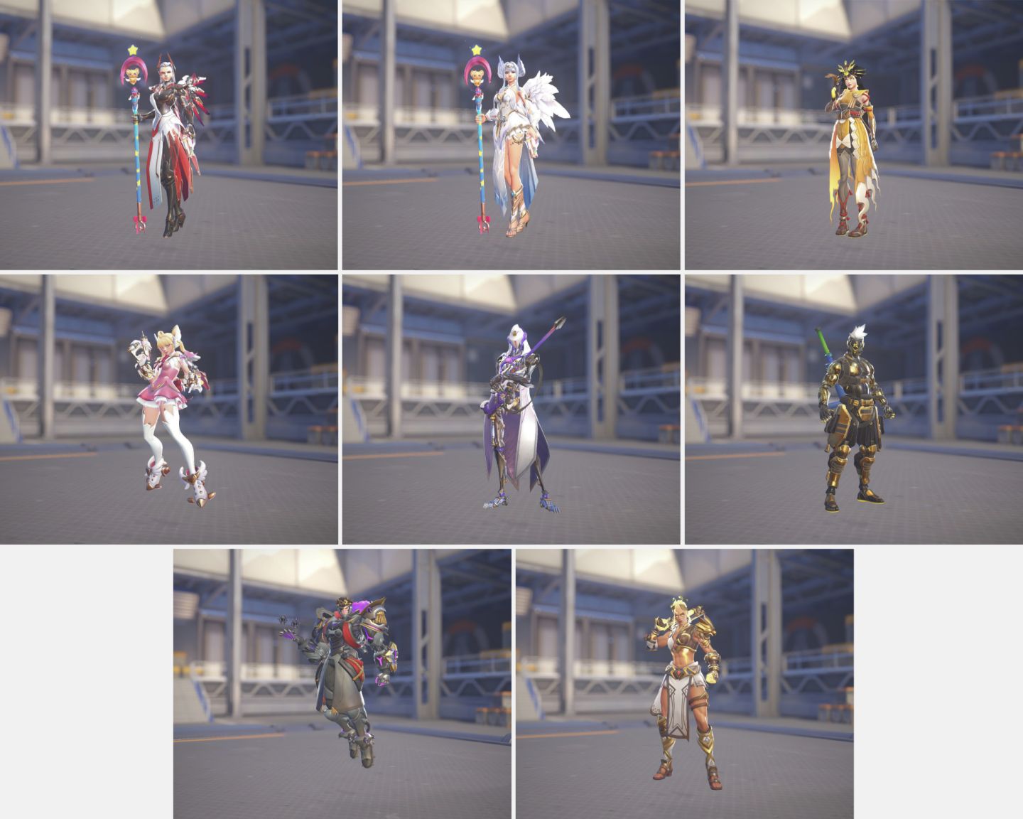 CONTA OVERWATCH | 720+ Skins (11 Miticas, 6 Golden Guns) | Collabs e Skins OWL