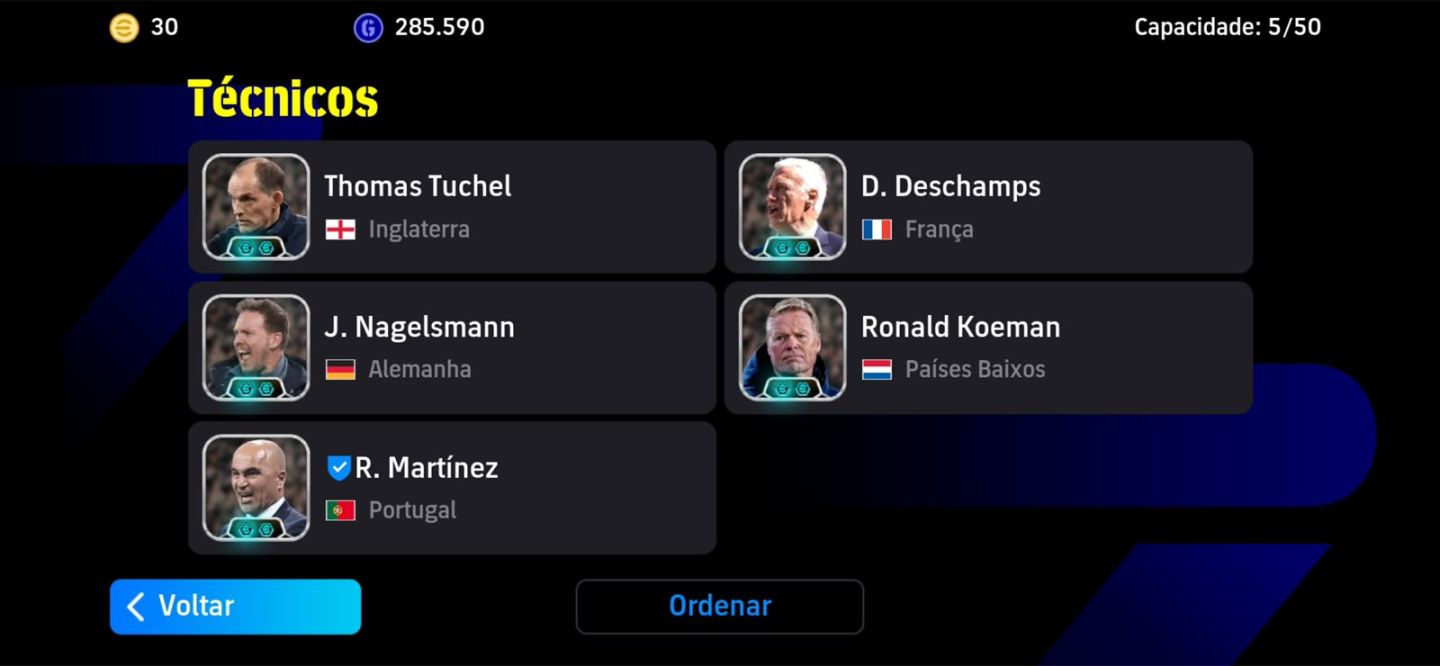 Conta efootball com 2387 de forca