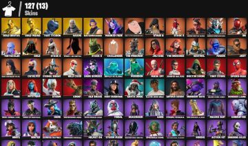 CONTA ANTIGA E TRYHARD COM MAIS DE 125 SKINS, HEROINA, PICARETAS TRYHARD E 1K VB